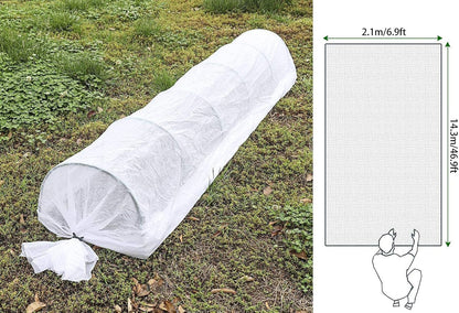Floating Row Cover- 8.2x32.8ft Frost Blanket 0.6oz Garden Row Covers- Garden Blanket Fabric Plant Cover Protects Outdoor Plants Vegetables from Frost, Sun Insects Harsh Weather