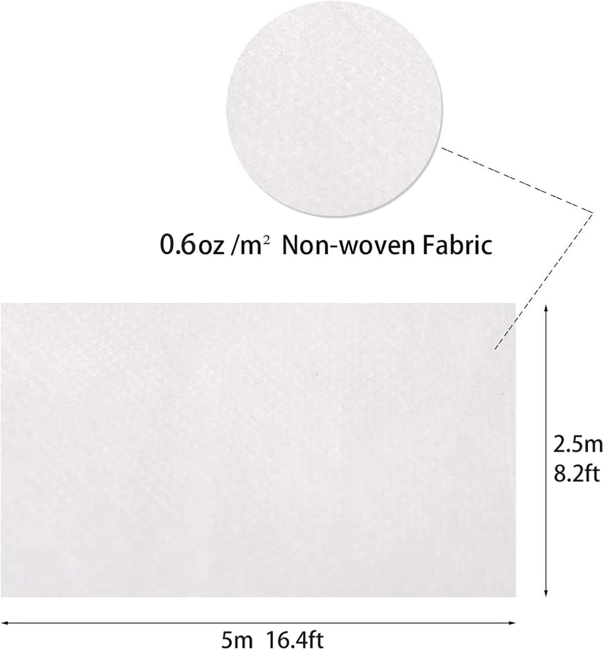 Floating Row Cover- 8.2x32.8ft Frost Blanket 0.6oz Garden Row Covers- Garden Blanket Fabric Plant Cover Protects Outdoor Plants Vegetables from Frost, Sun Insects Harsh Weather