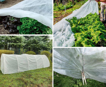 Floating Row Cover- 8.2x32.8ft Frost Blanket 0.6oz Garden Row Covers- Garden Blanket Fabric Plant Cover Protects Outdoor Plants Vegetables from Frost, Sun Insects Harsh Weather