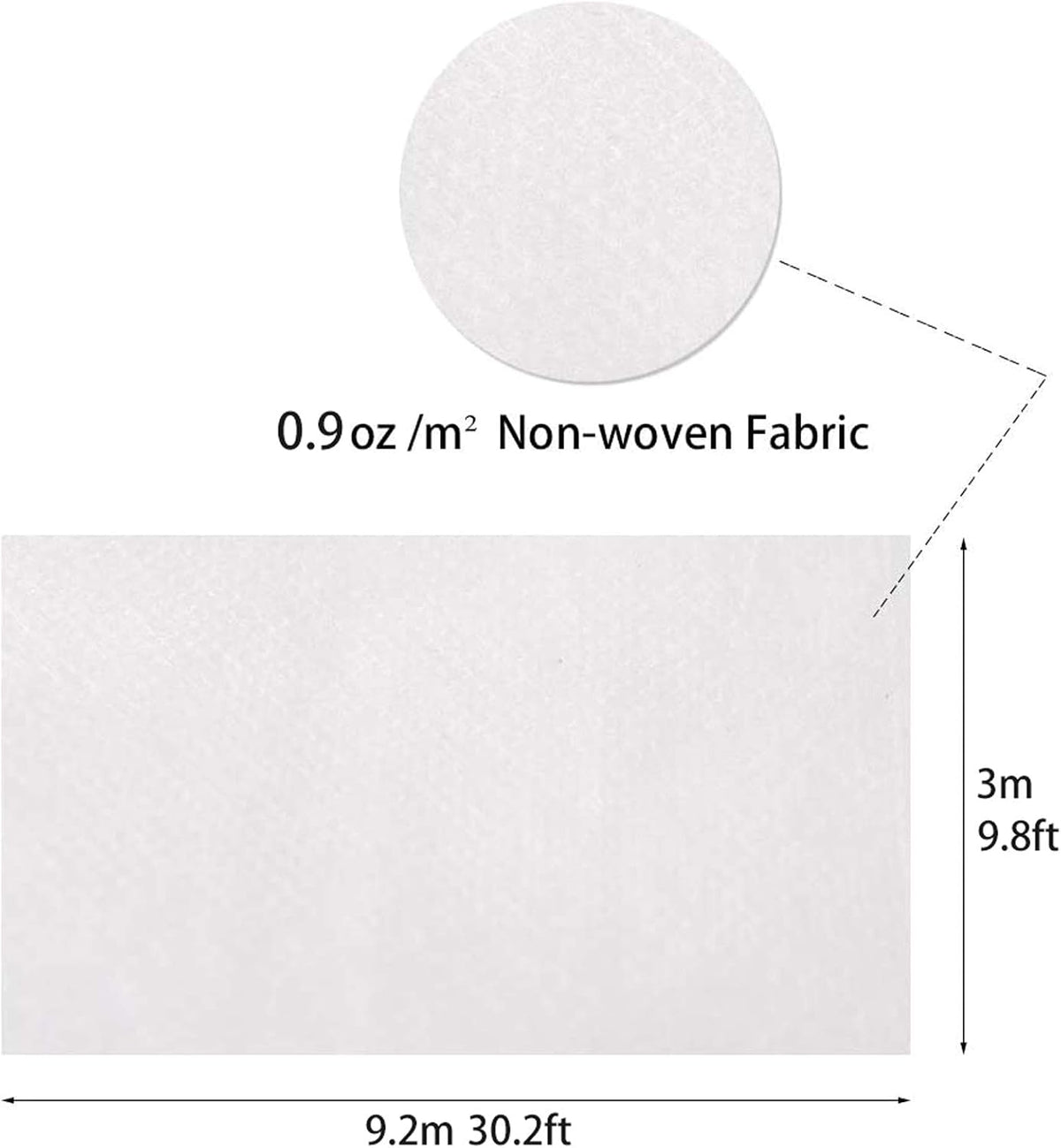 Floating Row Cover- 8.2x32.8ft Frost Blanket 0.6oz Garden Row Covers- Garden Blanket Fabric Plant Cover Protects Outdoor Plants Vegetables from Frost, Sun Insects Harsh Weather