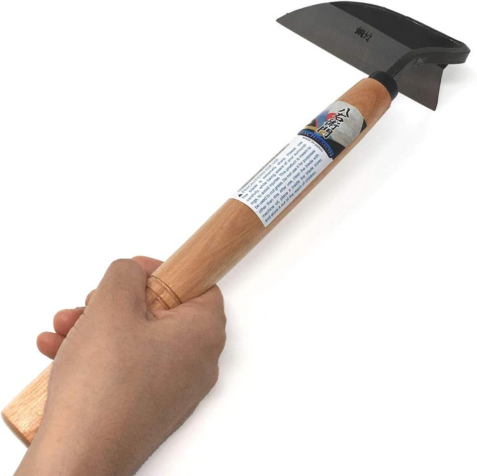 Japanese Weeding Tool Very Sharp Edge Nejiri Gama - Made in Japan