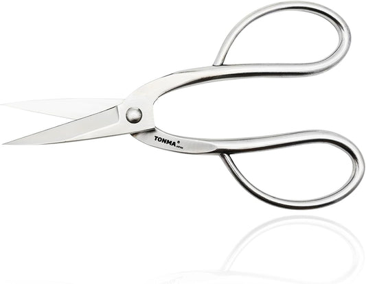 TONMA Ashinaga Bonsai Scissors 8 Inches, Made in Japan, TGS-3