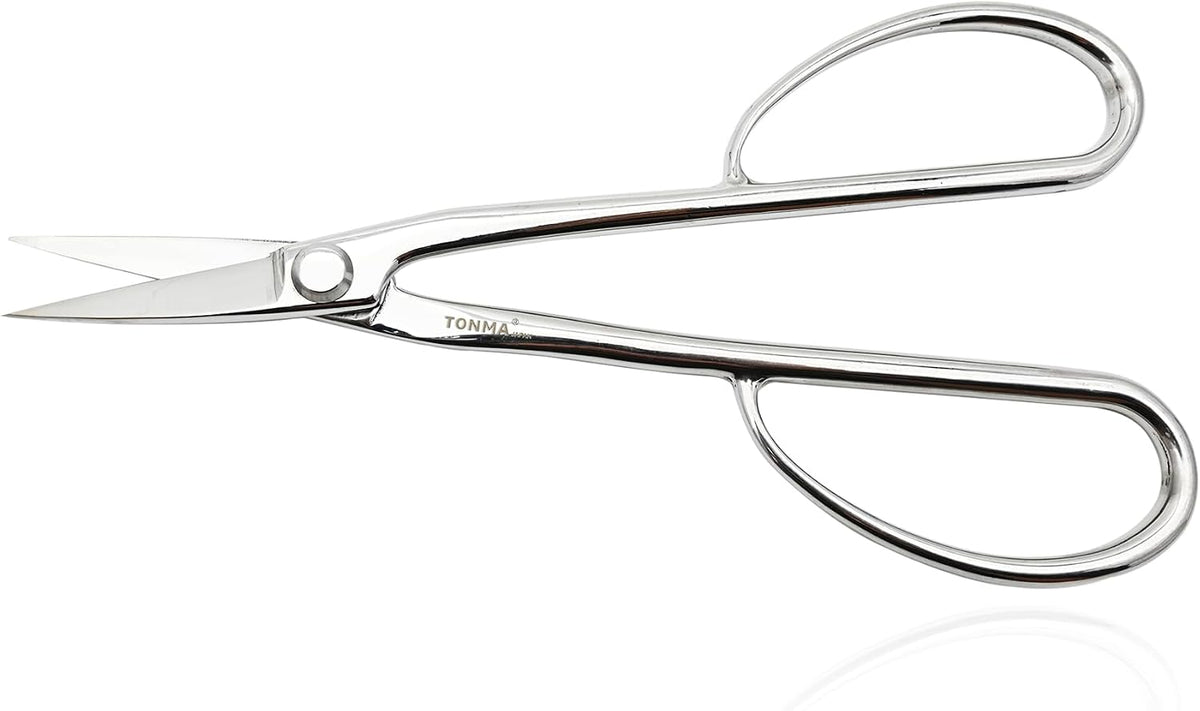 TONMA Ashinaga Bonsai Scissors 8 Inches, Made in Japan, TGS-3