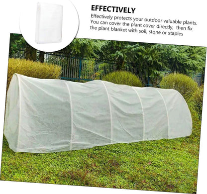 Warm Plant Protecting Non Woven Fabric Cover for Winter Shrub Protection Reusable Floating Row Cover for Vegetables Frost Blankets for Outdoor Plants