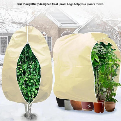 Frost Cloth Plant Freeze Protection, 4-Packfrost Blankets for Outdoor Plants,31.4 × 39.3 Inchesplant Frost Protection Covers.