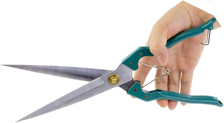 Hand Shears for Gardening or Sheep Shearing - Manganese Stainless Steel Topiary/hedge scissors for Pruning GD-010-S