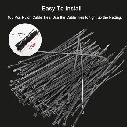 Anti-Bird Netting, 33FT x 16.4FT Bird Net, Nylon Garden Netting