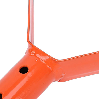 Estink Stirrup Hoe, Weeding Hoe, Carbon Steel Mini Gardening Tool, Efficient Loop for Weeding and Soil Cultivation in Gardens and Lawns (Green)