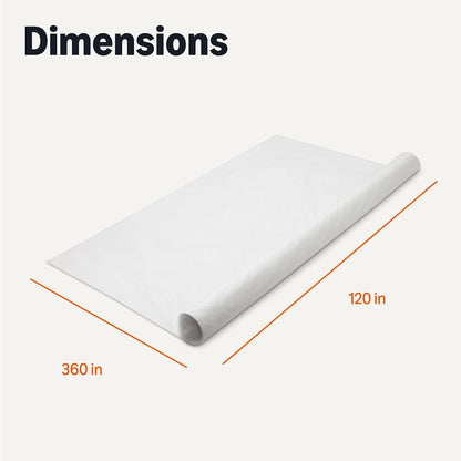 Plant Covers for Frost Protection, 10 x 30 ft, White, 1-Pack