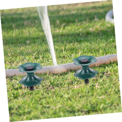 Garden Hose Guide with Heavy Duty Winding Wheel 4-Pack Hose Wheel Roller for Lawn and Flower Bed Watering Pipe Prevents Kinks and Protects Plants