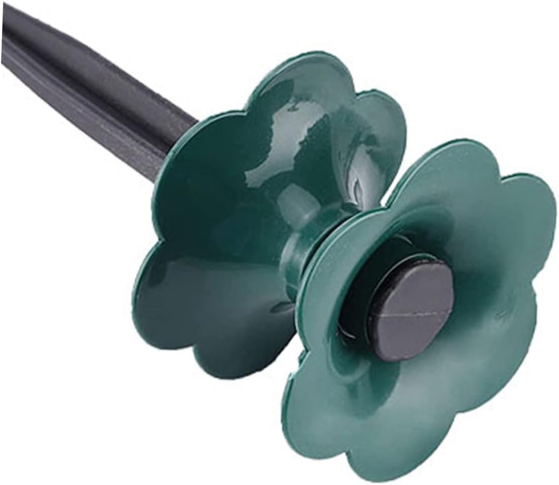 Garden Hose Guide with Heavy Duty Winding Wheel 4-Pack Hose Wheel Roller for Lawn and Flower Bed Watering Pipe Prevents Kinks and Protects Plants