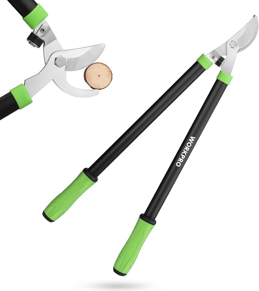 28" Bypass Loppers for Tree Trimming Heavy Duty, Sharp Tree Trimmer