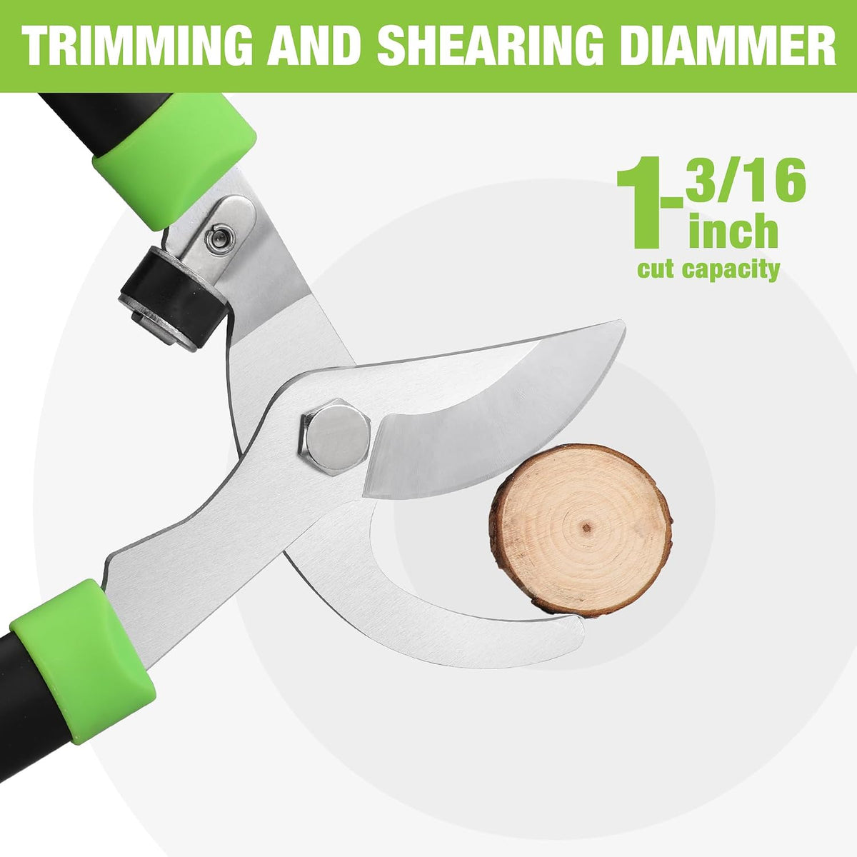 28" Bypass Loppers for Tree Trimming Heavy Duty, Sharp Tree Trimmer