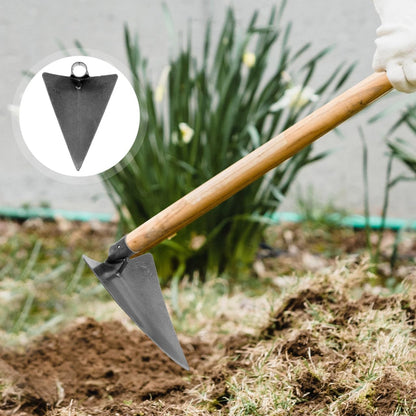 Triangle Hoe Garden Tool Gardening Hoe Head Replacement for Weeding Digging and Trenching 10.62 X 7.87 X 3.14 in Handheld Farm Tool 1