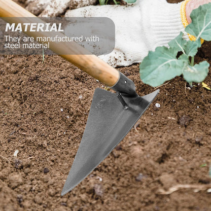 Triangle Hoe Garden Tool Gardening Hoe Head Replacement for Weeding Digging and Trenching 10.62 X 7.87 X 3.14 in Handheld Farm Tool 1