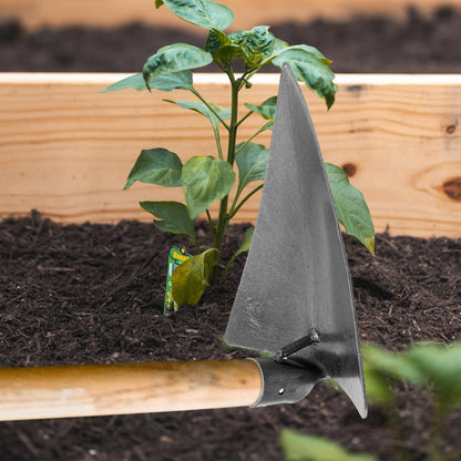 Triangle Hoe Garden Tool Gardening Hoe Head Replacement for Weeding Digging and Trenching 10.62 X 7.87 X 3.14 in Handheld Farm Tool 1