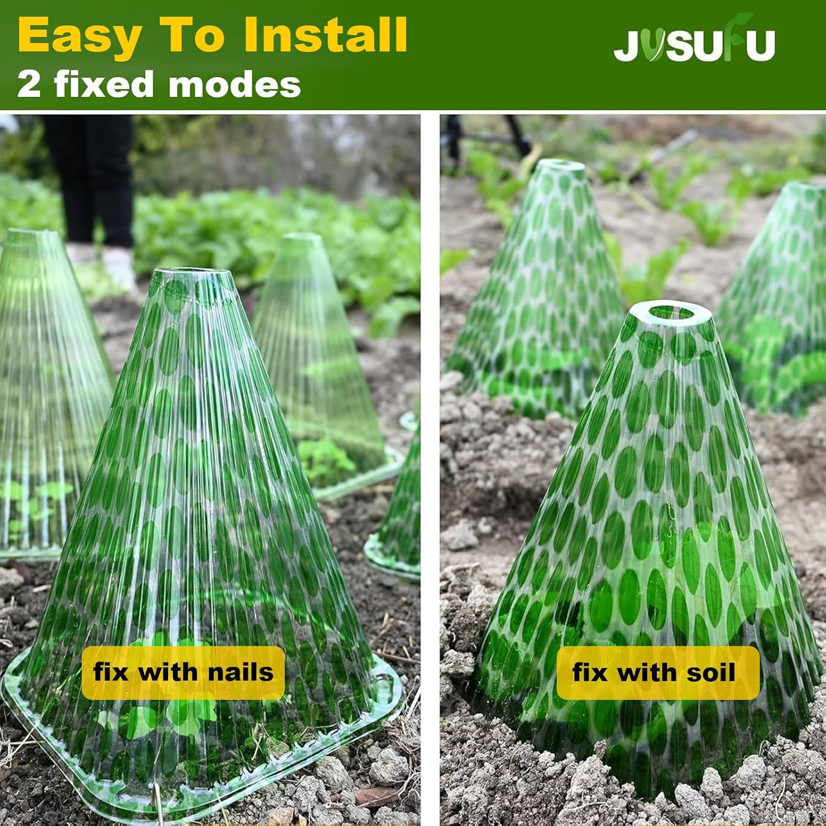 Garden Cloches for Plants,20 Pack Plant Covers