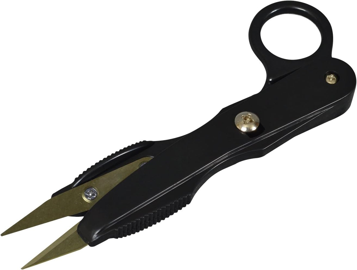 Stainless Steel Bonsai Scissors, 2.4" Straight Blades - Platinum Series