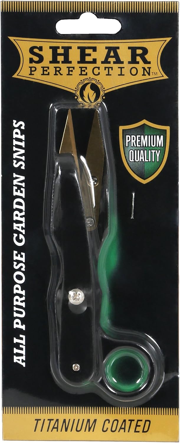 Stainless Steel Bonsai Scissors, 2.4" Straight Blades - Platinum Series