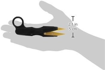 Stainless Steel Bonsai Scissors, 2.4" Straight Blades - Platinum Series