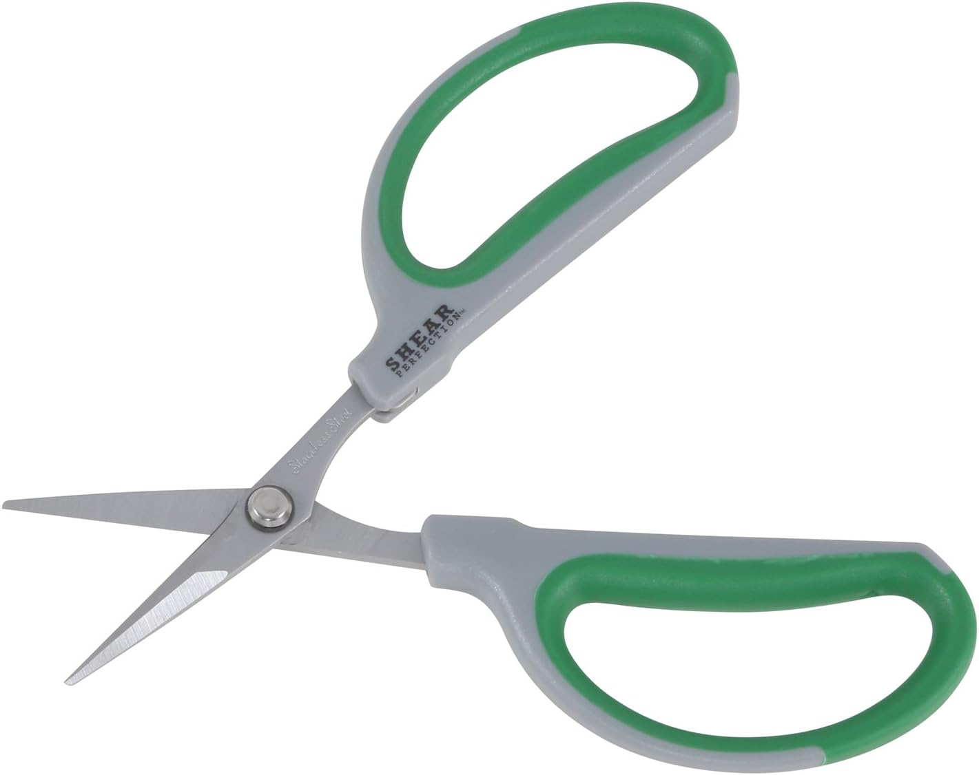 Stainless Steel Bonsai Scissors, 2.4" Straight Blades - Platinum Series
