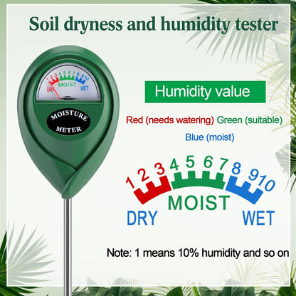 6 Pcs Indoor Watering Can Set 1/2 Gallon Can 6.8 oz Spray Bottle 17 oz Squeeze Bottle Plant Watering Globes Soil Moisture Meter Small Spraying Set for Indoor Outdoor Plants(Mint Green)