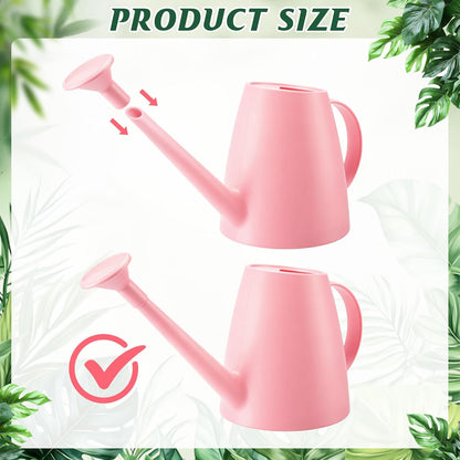 6 Pcs Indoor Watering Can Set 1/2 Gallon Can 6.8 oz Spray Bottle 17 oz Squeeze Bottle Plant Watering Globes Soil Moisture Meter Small Spraying Set for Indoor Outdoor Plants(Mint Green)