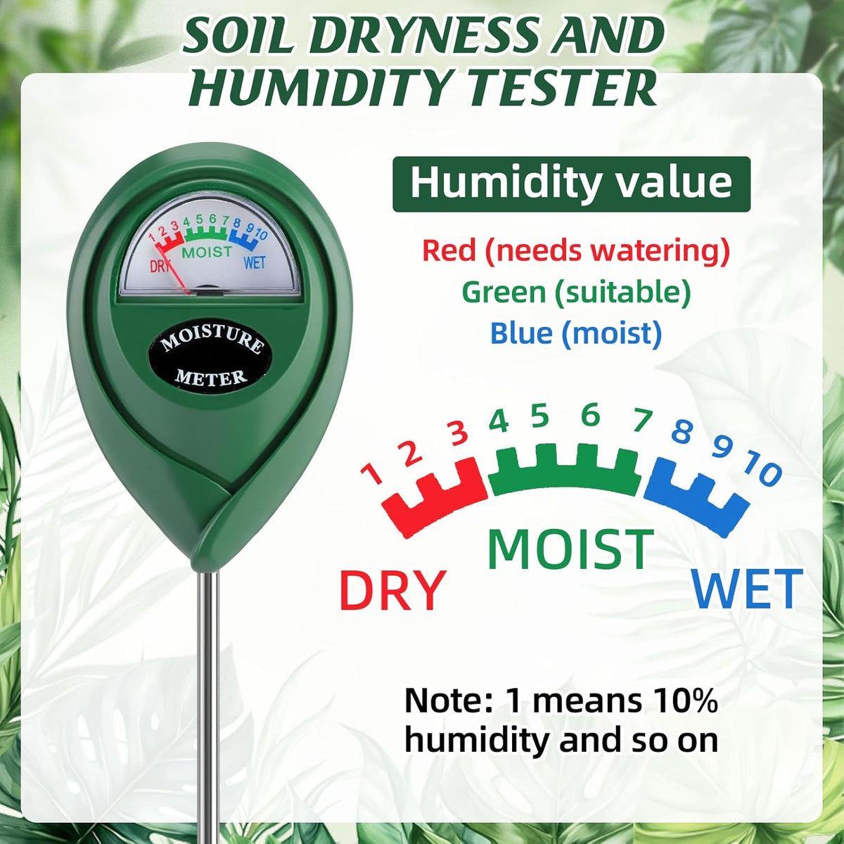 6 Pcs Indoor Watering Can Set 1/2 Gallon Can 6.8 oz Spray Bottle 17 oz Squeeze Bottle Plant Watering Globes Soil Moisture Meter Small Spraying Set for Indoor Outdoor Plants(Mint Green)