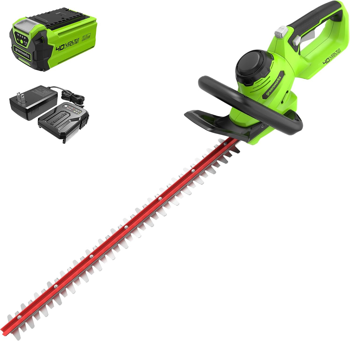 40V 26 in Cordless Hedge Trimmer, Tool Only