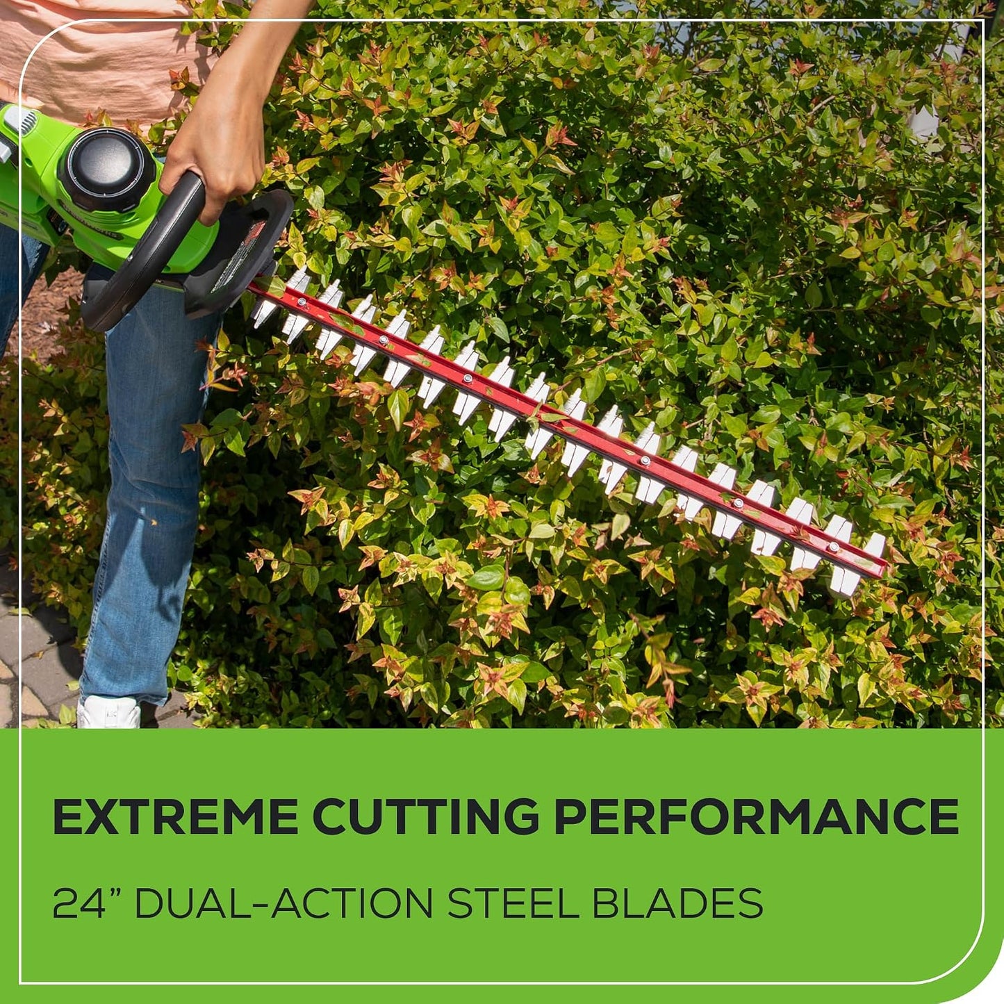 40V 26 in Cordless Hedge Trimmer, Tool Only