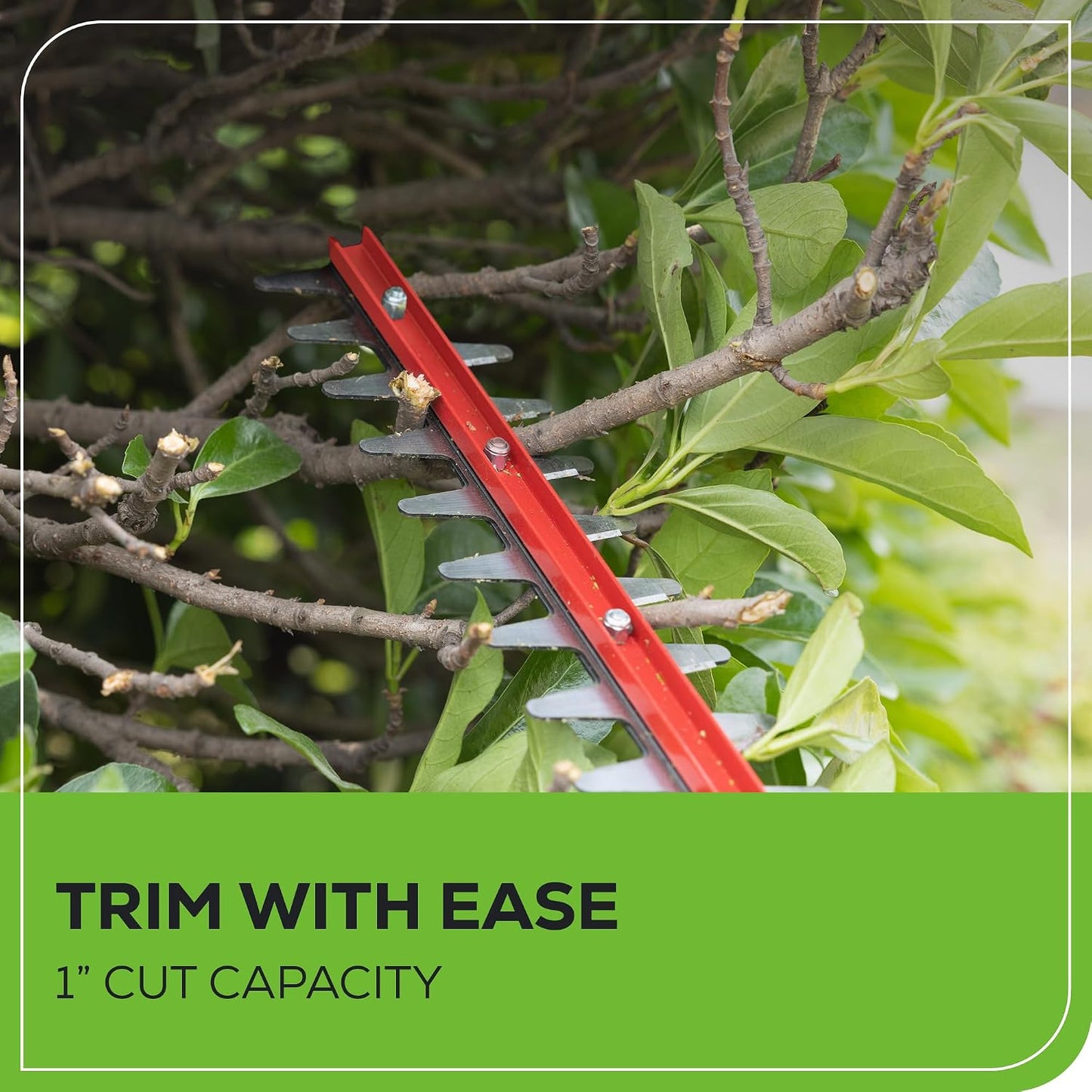 40V 26 in Cordless Hedge Trimmer, Tool Only