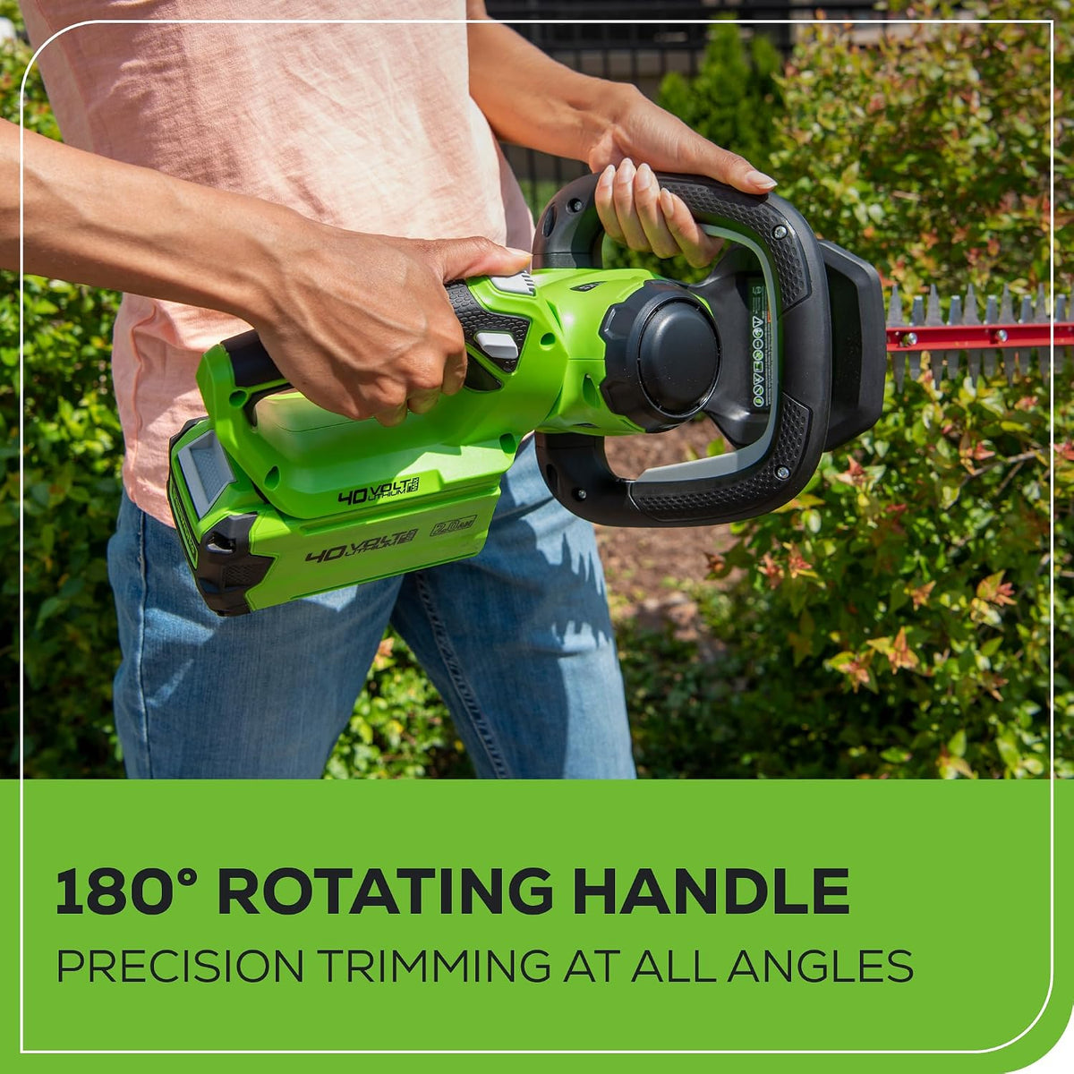 40V 26 in Cordless Hedge Trimmer, Tool Only