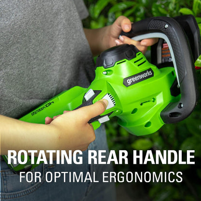 40V 26 in Cordless Hedge Trimmer, Tool Only