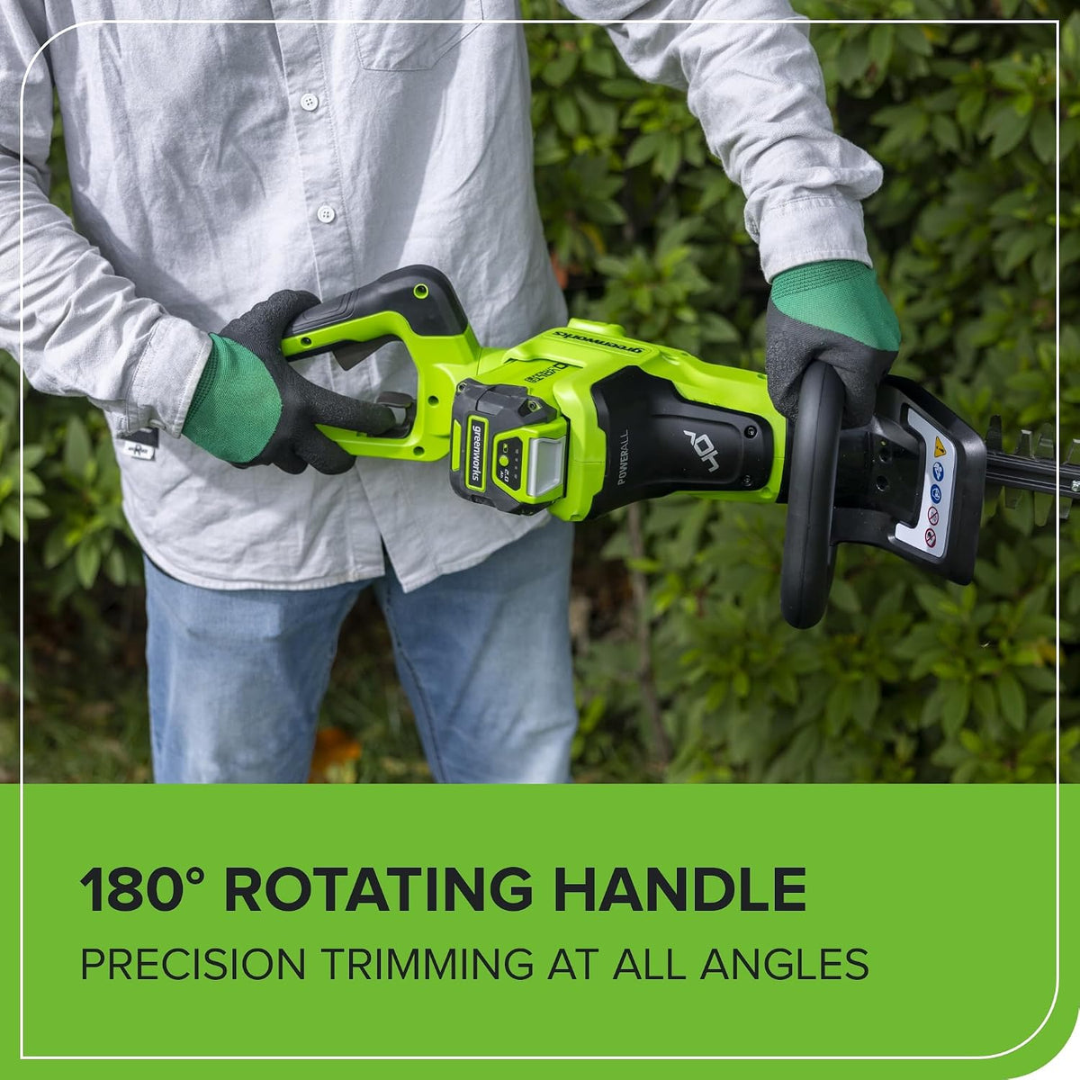 40V 26 in Cordless Hedge Trimmer, Tool Only
