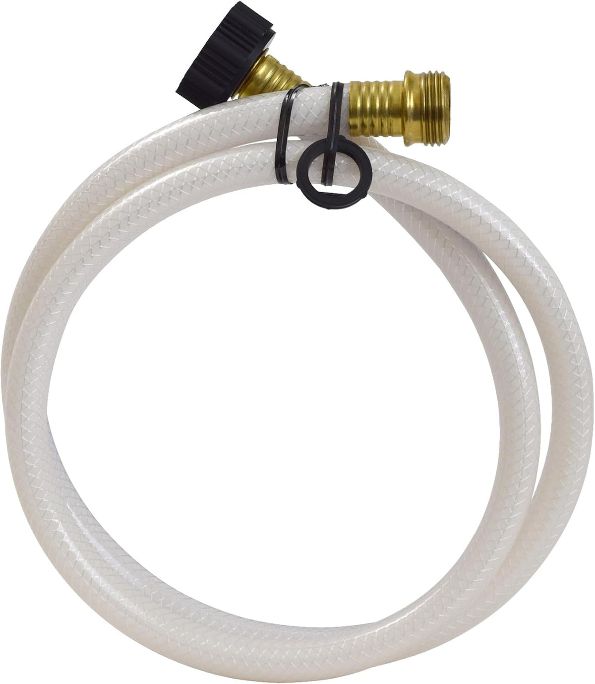 AquaFresh High Pressure Drinking Water Hose, Water Hose Hookup for RV - 1/2" x 10', White
