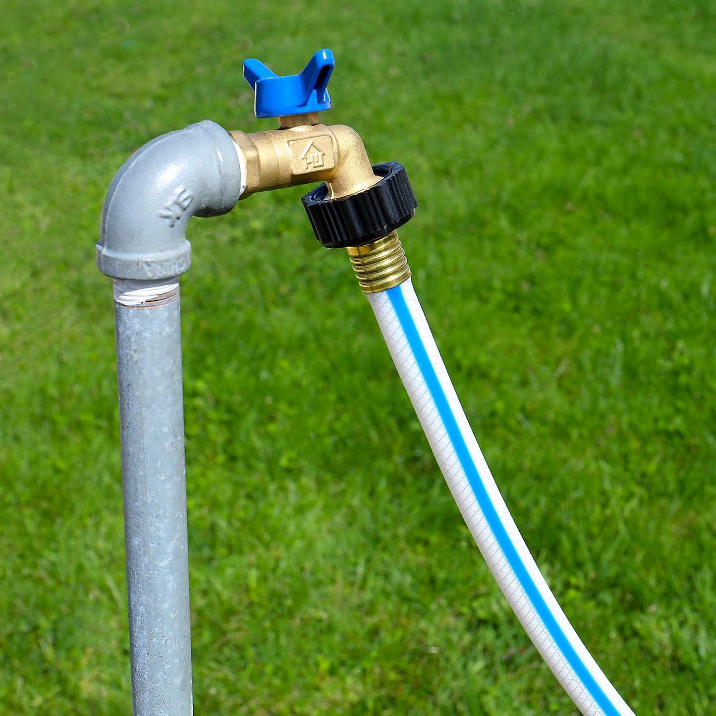 AquaFresh High Pressure Drinking Water Hose, Water Hose Hookup for RV - 1/2" x 10', White