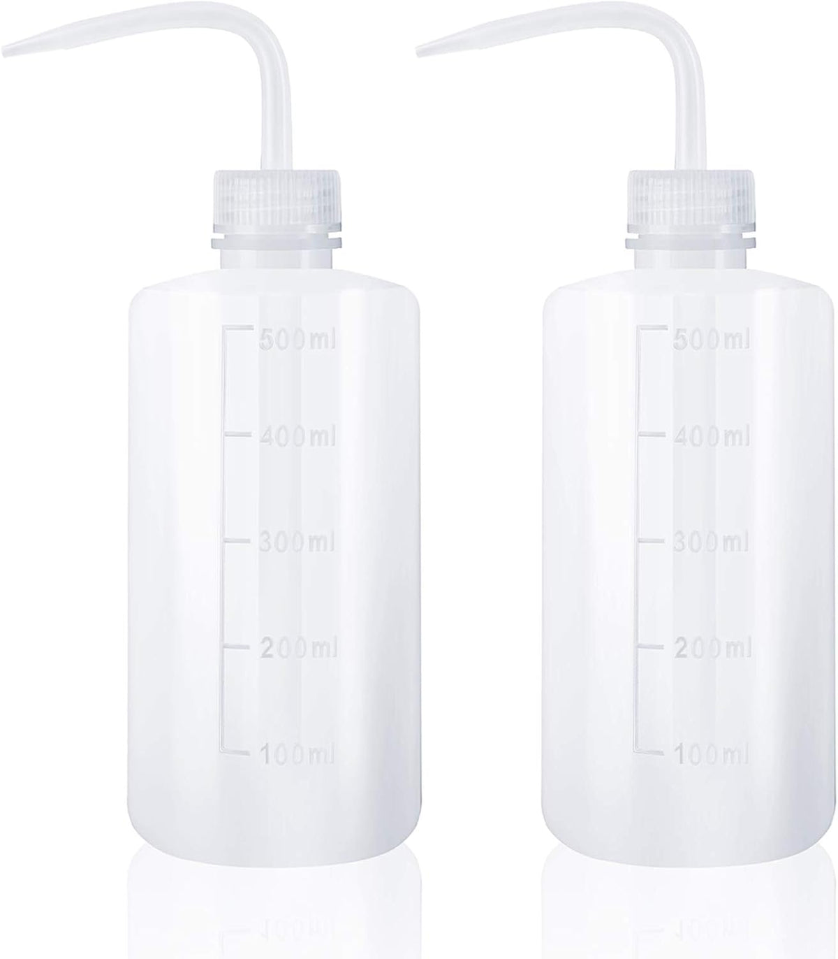 Oubest Squeeze Washing Bottle Succulent Watering Bottle 250ml + 500ml Water Squirt Irrigation Squeeze Sprinkling Can Plastic Wash Plant 2pc