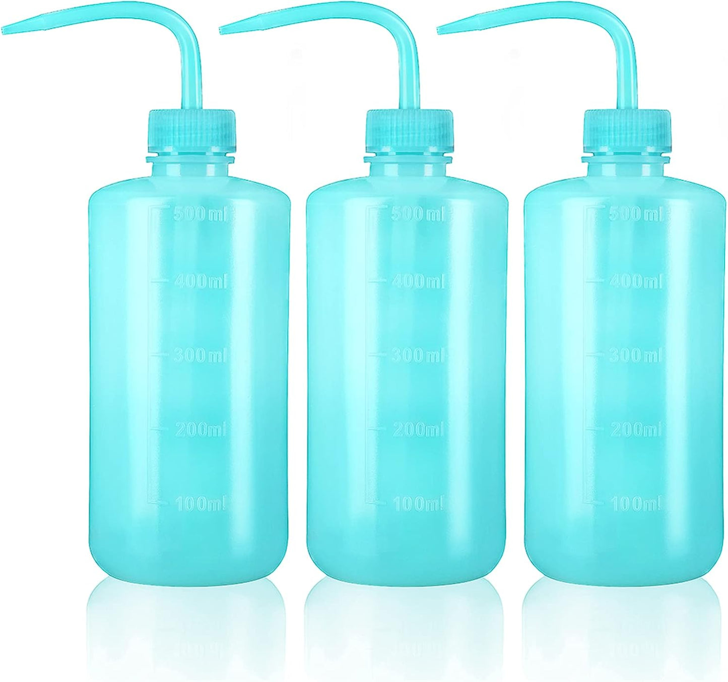 Oubest Squeeze Washing Bottle Succulent Watering Bottle 250ml + 500ml Water Squirt Irrigation Squeeze Sprinkling Can Plastic Wash Plant 2pc