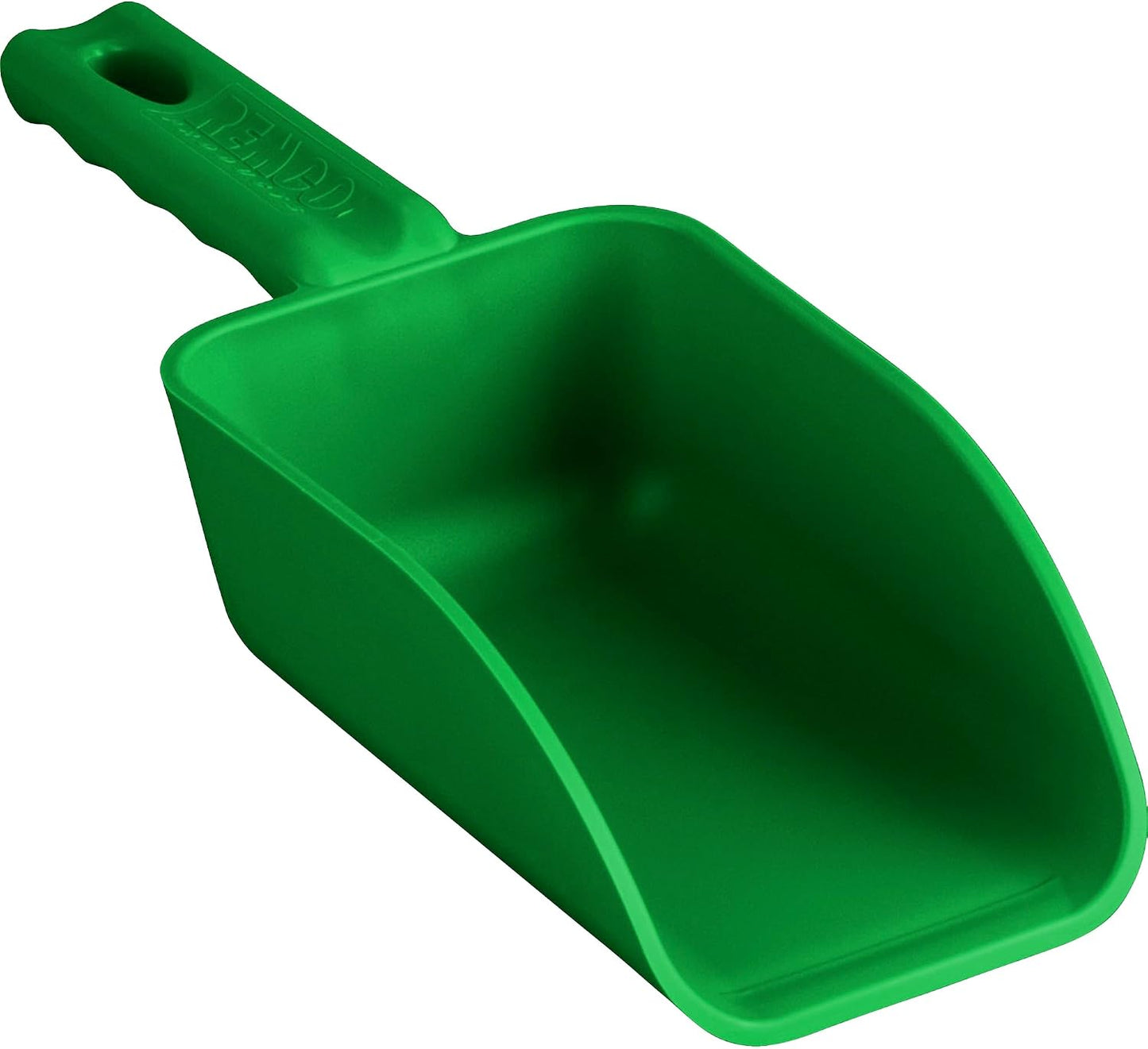 Vikan 63002 Color-Coded Plastic Hand Scoop - BPA-Free Food-Safe Kitchen Utensils, Restaurant and Food Service Supplies, 16 oz, Green
