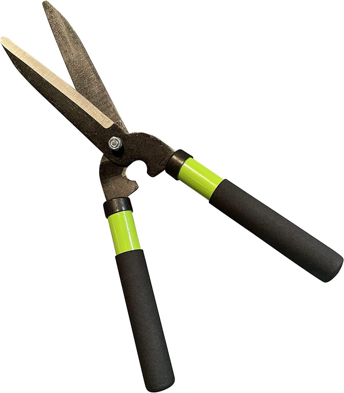 Hedge Shears Clippers for Trimming & Shaping Borders, Boxwood, Decorative Shrubs, Bushes, Grass – 15 inch High Carbon Steel Gardening Hedge Clippers & Shears with Comfort Grip Handles