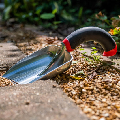 106 Ergonomic Aluminum Hand Scooper, Original Green