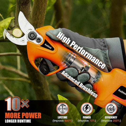 Cordless Pruning Shears 25MM Electric Pruners 880G Lightweight