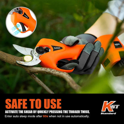 Cordless Pruning Shears 25MM Electric Pruners 880G Lightweight
