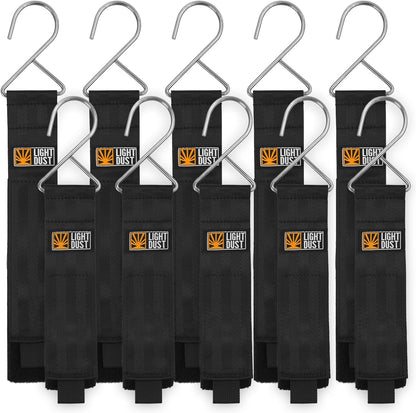 Heavy Duty Storage Straps 10 Pack Triangle Hook Hanging Straps for Garage