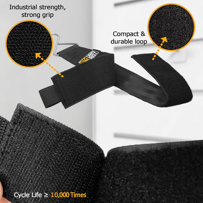 Heavy Duty Storage Straps 10 Pack Triangle Hook Hanging Straps for Garage