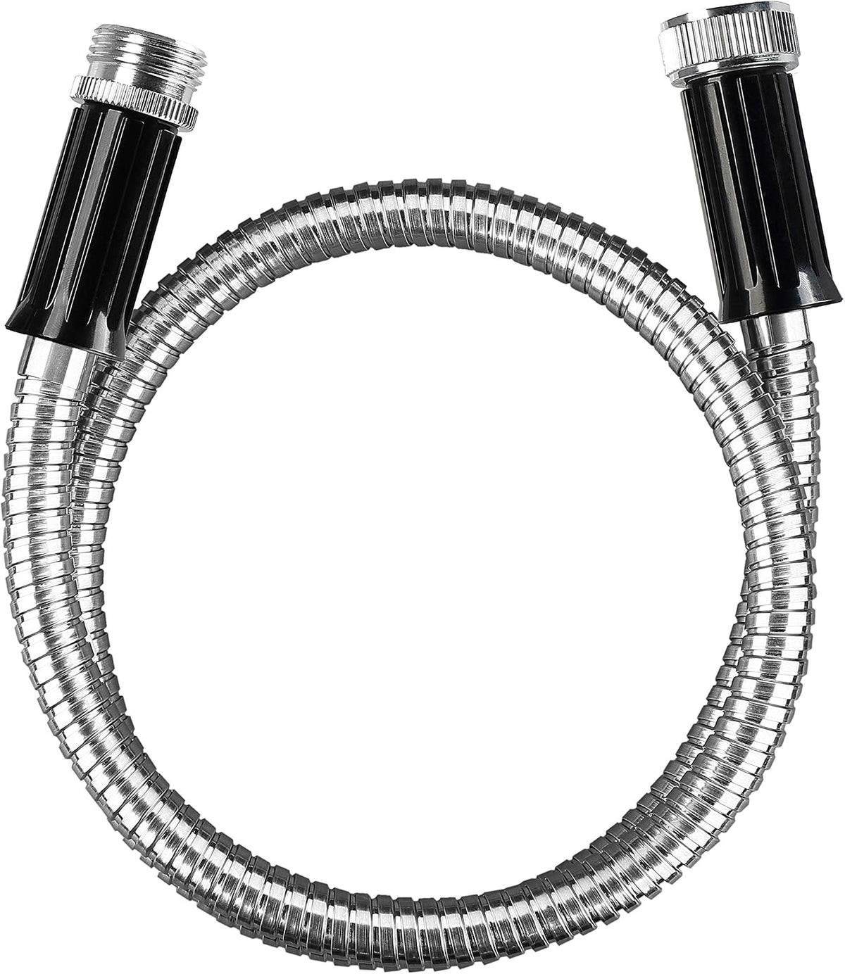 Metal Short Garden Hose 5ft Connectors, Drainage Hose for Dehumidifier Small Water Hose Extension High Pressure Bib Reel Extender, Drinking Water Hose for RV Outdoor