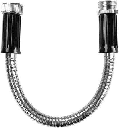 Metal Short Garden Hose 5ft Connectors, Drainage Hose for Dehumidifier Small Water Hose Extension High Pressure Bib Reel Extender, Drinking Water Hose for RV Outdoor