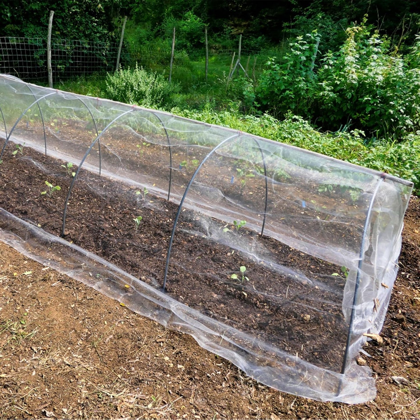 2 Pack 10x33 FT Garden Netting, Mosquito Net for Garden Protection