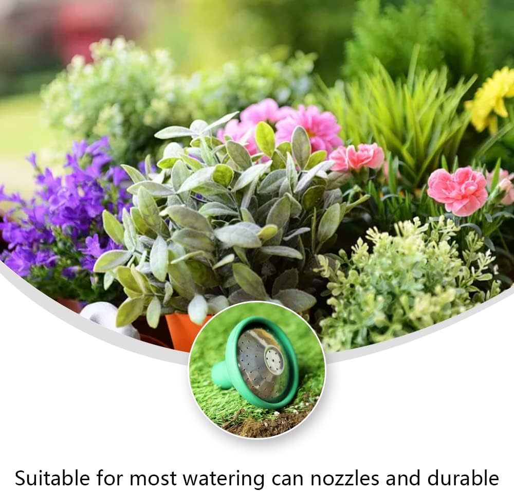 2 Pcs Watering Can Rose Heads Universal Water Sprinkler Sprayers Watering Can Rose Heads Replacement for Watering Cans Garden Plants Indoor & Outdoor