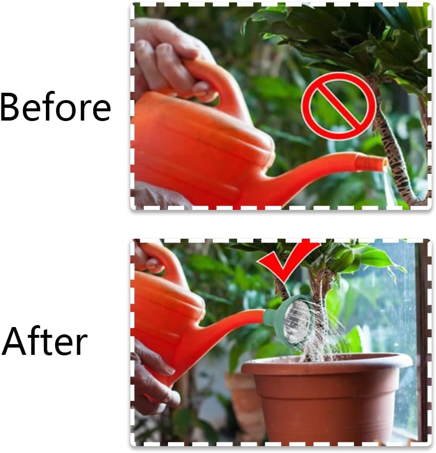 2 Pcs Watering Can Rose Heads Universal Water Sprinkler Sprayers Watering Can Rose Heads Replacement for Watering Cans Garden Plants Indoor & Outdoor